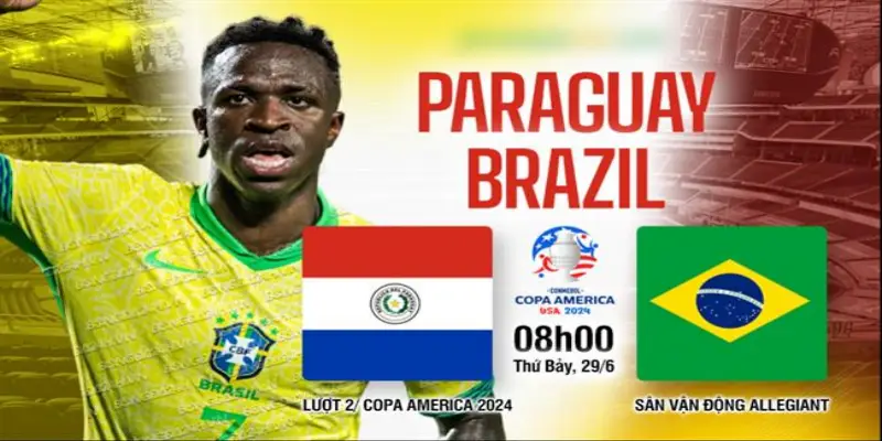 SV88 Soi kèo Paraguay vs Brazil